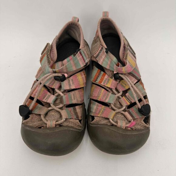 KEEN Pink Striped Newport H2 Girls Sandals Size US 2 - Picture 4 of 8